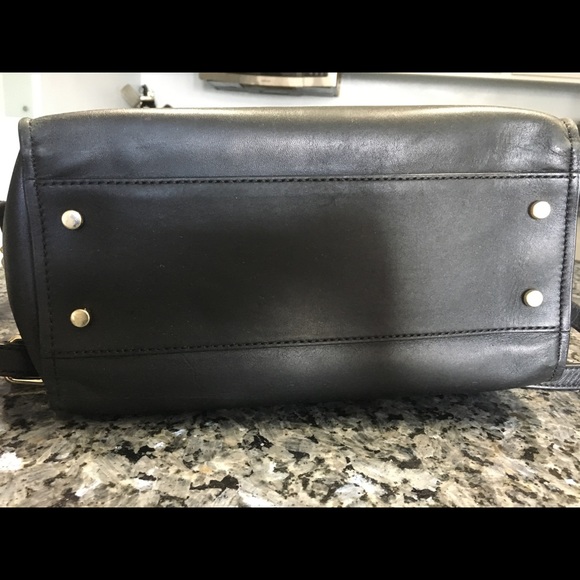 Kate Spade Black Leather Montrose Avenue Charee. White mark shown in picture. - Picture 7 of 7